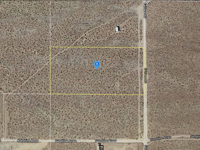 Lucerne Valley Road Front Property : Big Bear Lake : San Bernardino County : California