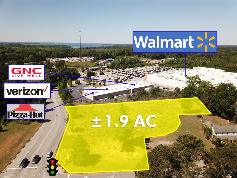 1.9 AC Walmart Adjacent Parcel : Irmo : Lexington County : South Carolina