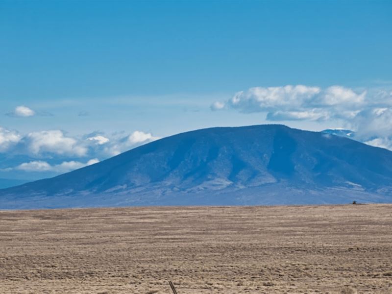 Ute Mountain and Mount Blanca Views : San Luis : Costilla County : Colorado