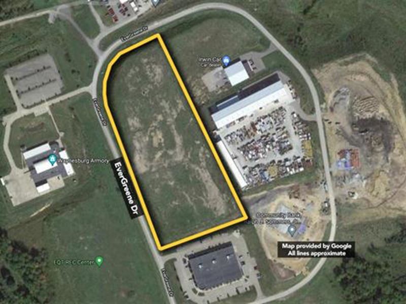 10.24 Ac in Waynesburg, PA : Waynesburg : Greene County : Pennsylvania