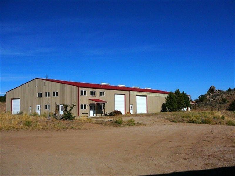 Horse Ranch Indoor Heated Arena : Westcliffe : Custer County : Colorado