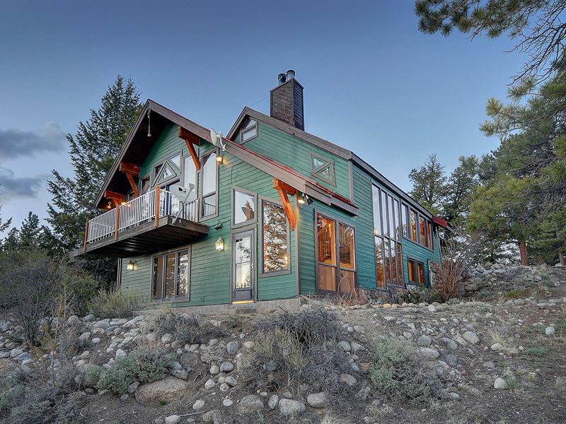 Home in Twin Lakes on 2+ Acres : Twin Lakes : Chaffee County : Colorado