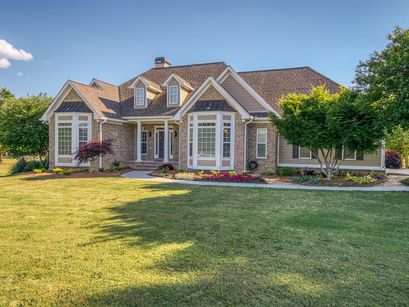 Custom Built Ranch on 6 Acres : Covington : Walton County : Georgia