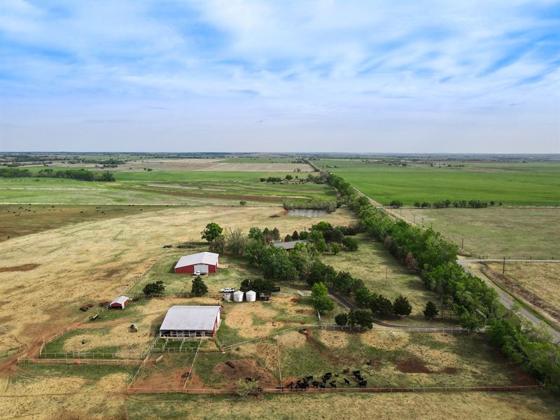 Big River Ranch 130 Acres, Auction : Verden : Caddo County : Oklahoma