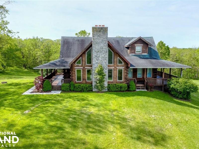 Weekend Getaway Beautiful Log Cabin : Sadieville : Scott County : Kentucky