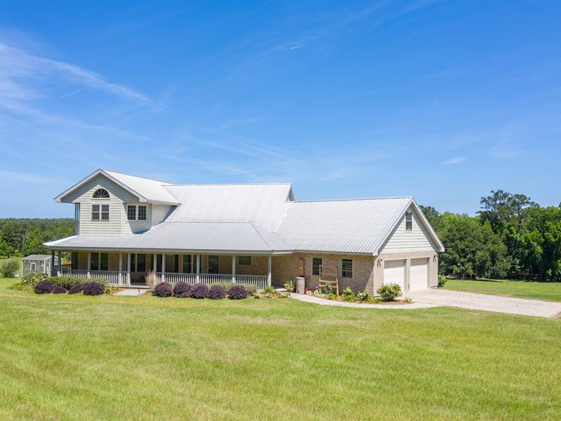 Magnificent Custom Built Two Story : Greenville : Madison County : Florida