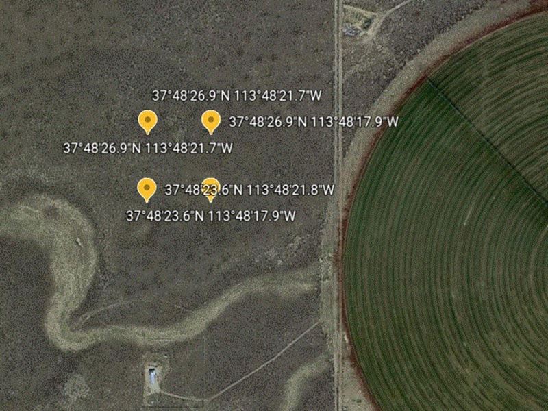 2.3 Acre Modena, Utah Lot Roads : Modena : Iron County : Utah