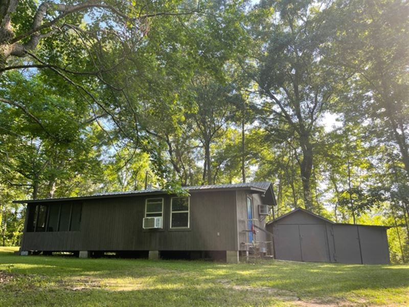 High & Dry Camp Near Lake Mary Land for Sale in Woodville, Wilkinson