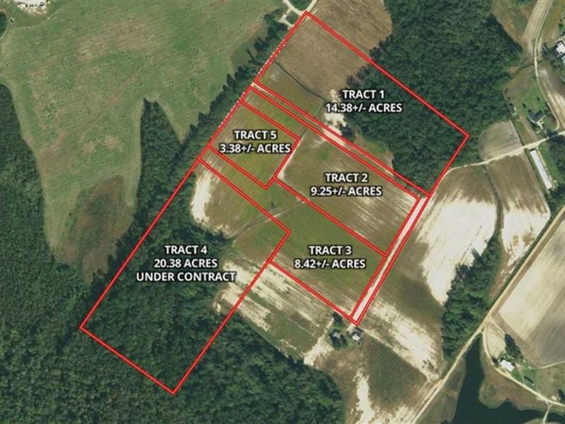 8.42 Acres of Residential and Farm : Fairmont : Robeson County : North Carolina