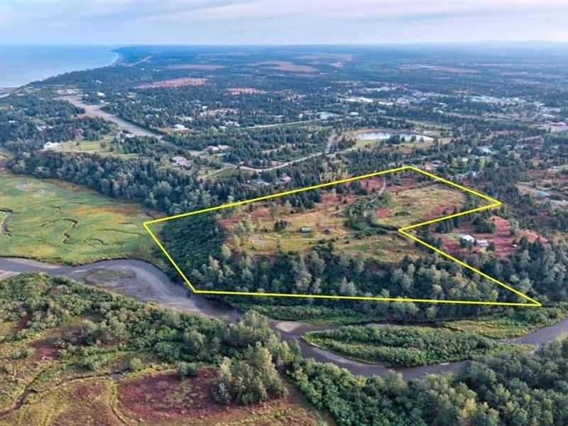 22+ Acres Mouth of Anchor River Ken : Anchor Point : Kenai Peninsula Borough : Alaska