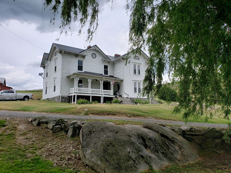 Historic Farmhouse, Blue Ridge Mtns, Land for Sale in Virginia, 282172