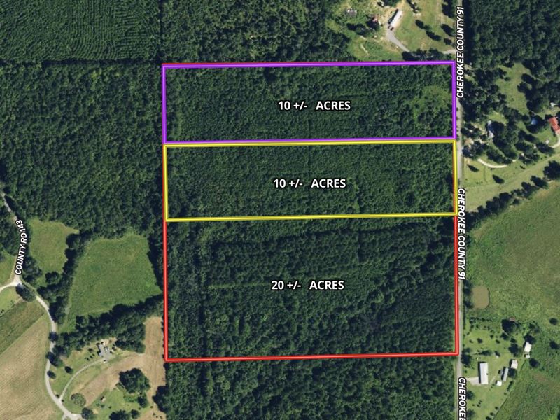 10 Acres Near Gaylesville : Gaylesville : Cherokee County : Alabama