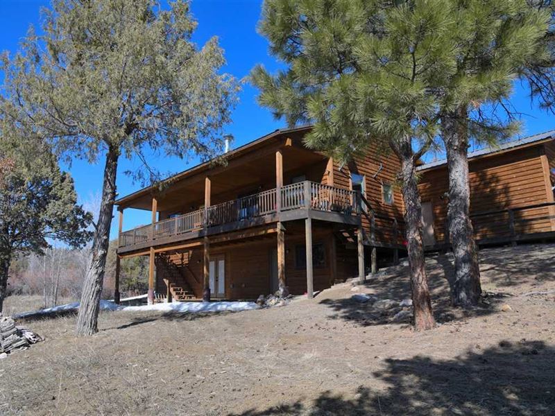 Ponderosa Cabin Chama New Mexico : Chama : Rio Arriba County : New Mexico