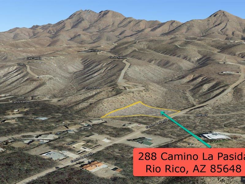 1.05 Acre Property in Rio Rico, AZ : Rio Rico : Santa Cruz County : Arizona