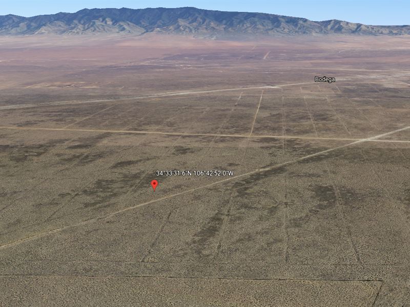 Stunning 1 Ac in Nm, Just $99 Down : Valencia : Valencia County : New Mexico