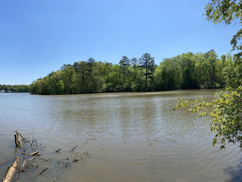 Lake Sinclair South Lot Land for Sale in Milledgeville, Baldwin