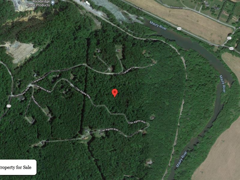 Exquisite 10 Acre Parcel : Glasgow : Rockbridge County : Virginia