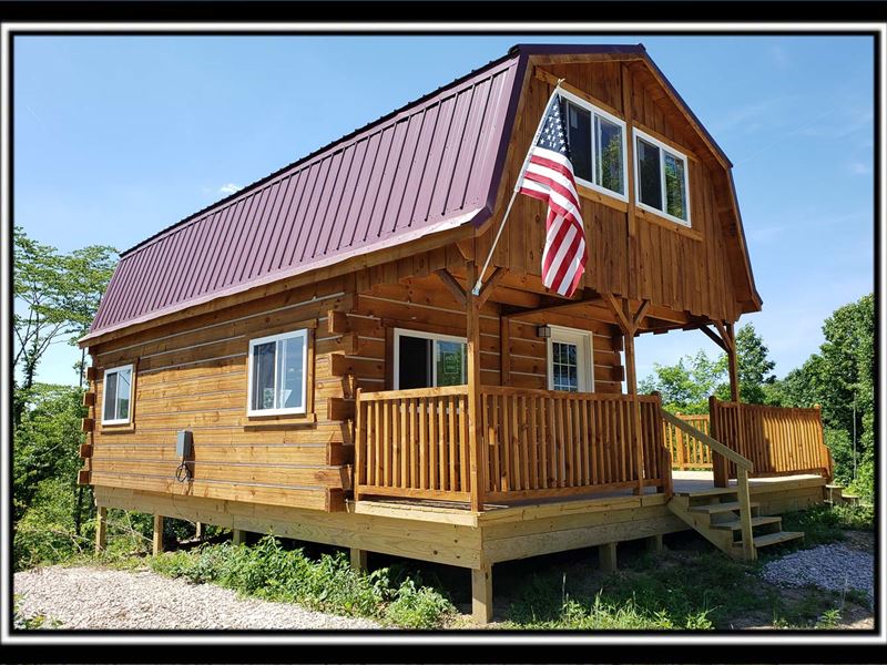 Black Berry Hill Cabin, Deer Ridge : Vinton : Meigs County : Ohio