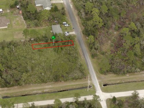 Daytona Park Estates, 0.09 Acre Lot : North Deland : Volusia County : Florida