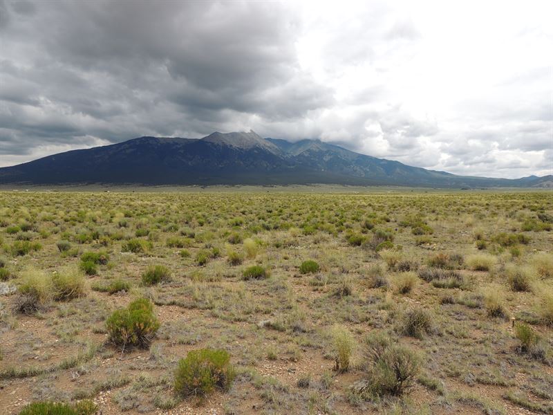 Rare, 10 Flat Acres, Mountain Views : Blanca : Costilla County : Colorado