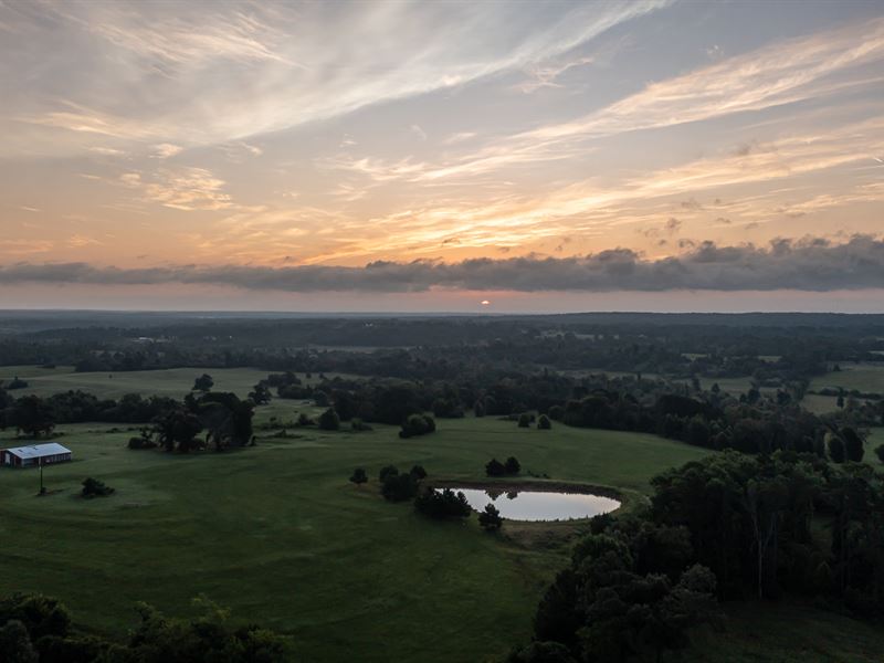 Texas Farm Land with Barndo : Lindale : Smith County : Texas
