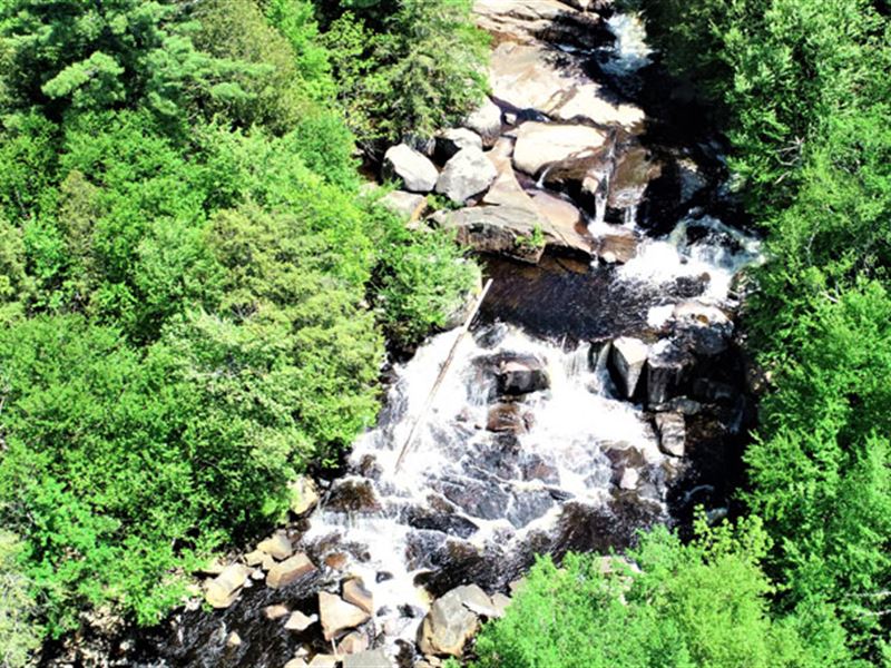 Sylvan Falls : Hopkinton : Saint Lawrence County : New York