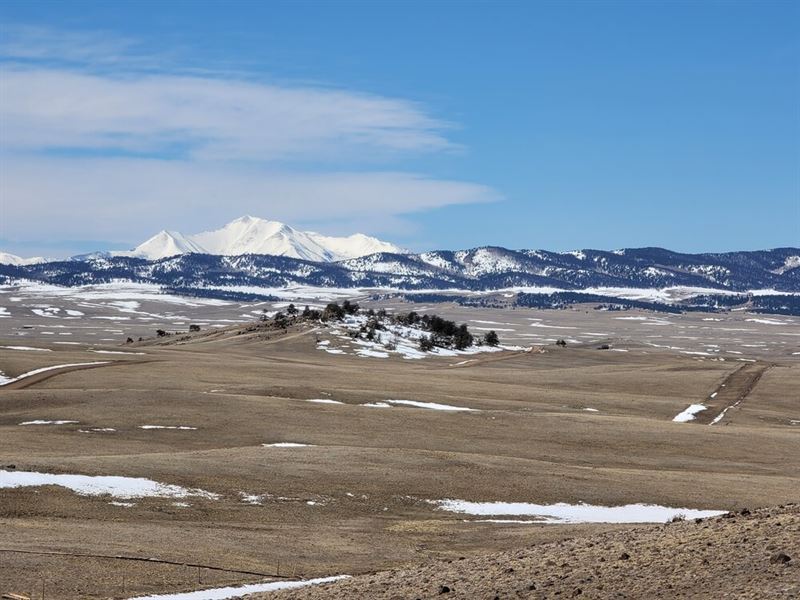 Amazing Sweeping Snow Capped Views : Hartsel : Park County : Colorado