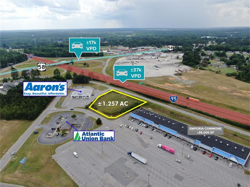 Walmart I95 Outparcel : Emporia : Greensville County : Virginia