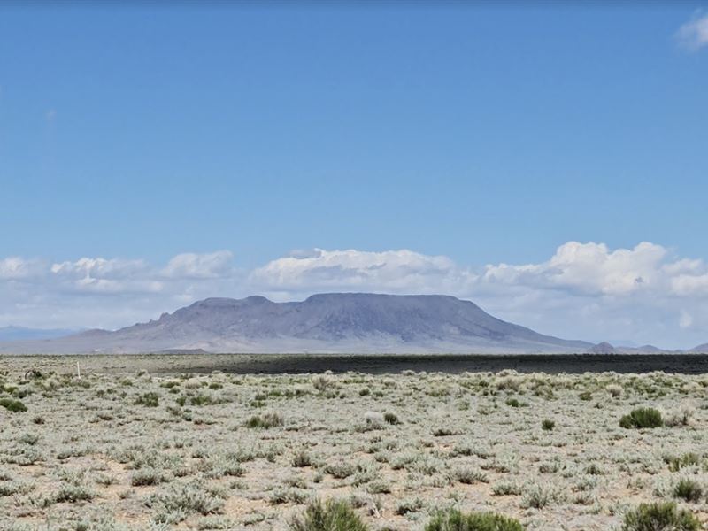 Mountain Views and Seasonal Stream : San Luis : Costilla County : Colorado