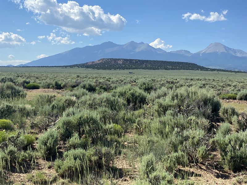 Land Near All The Action : Blanca : Costilla County : Colorado