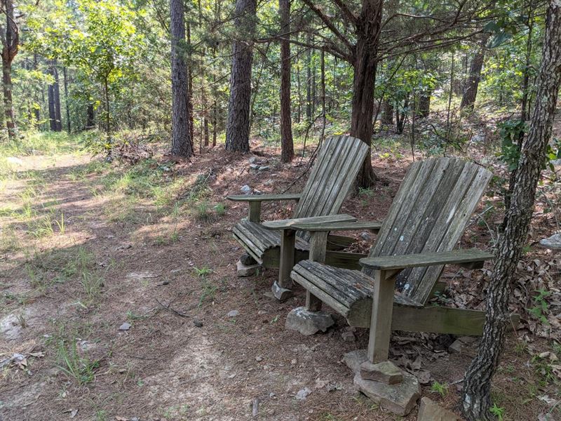 Stone Sided Home with Workshop : Moyers : Pushmataha County : Oklahoma