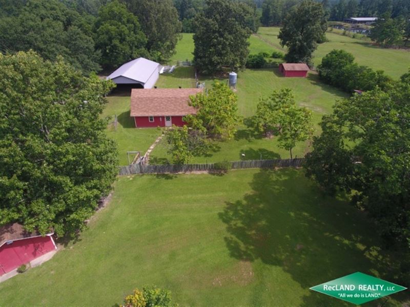 20 Ac, Home & Mini-Ranch, Pen : Crossett : Ashley County : Arkansas