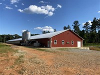 Organic Breeder Houses, 50' x 625' : Elberton : Elbert County : Georgia