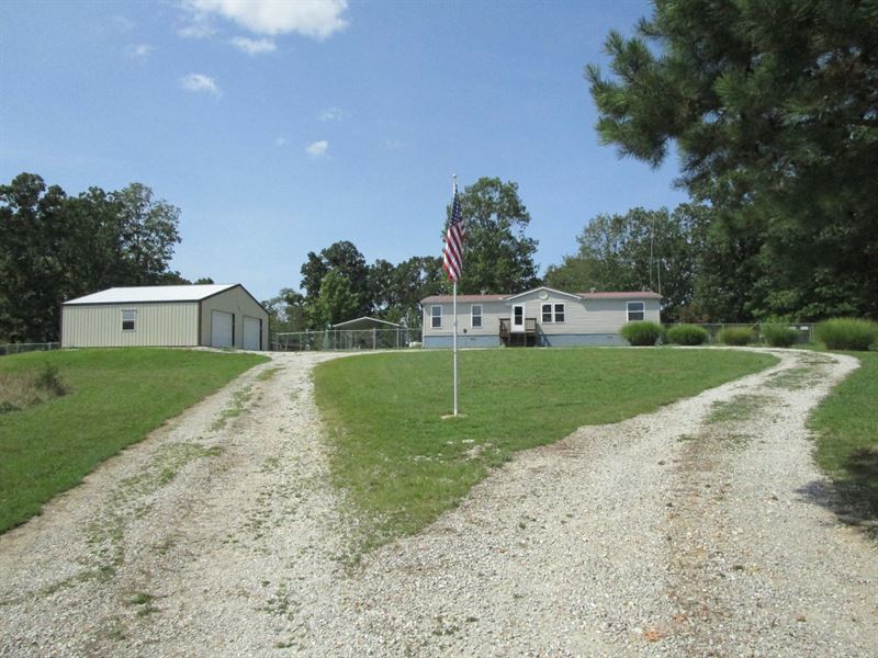 Mini-Farm for Sale in Southern MO : Mountain View : Howell County : Missouri