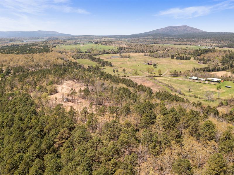 18 Acres Unrestricted with Electric : Waldron : Scott County : Arkansas