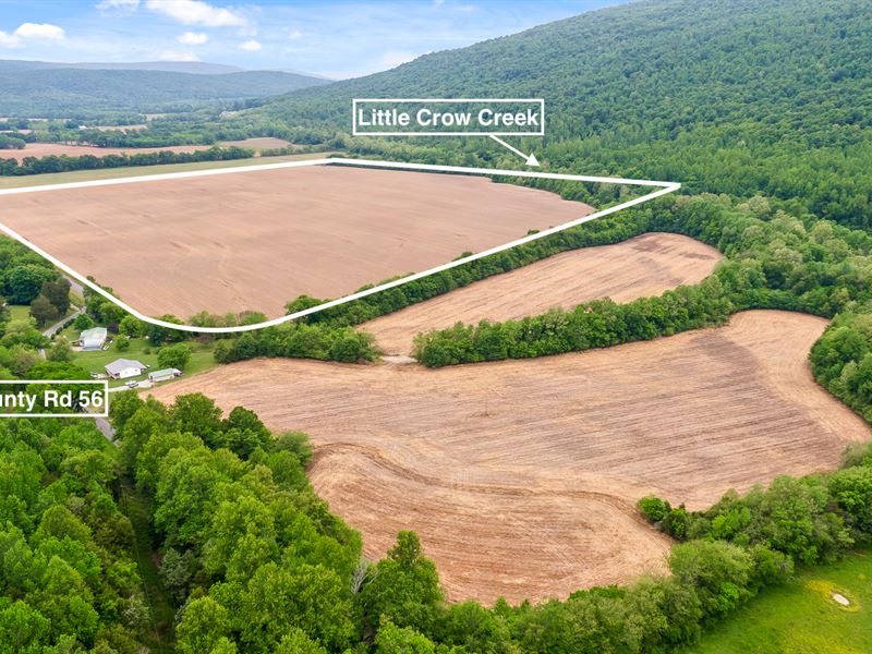 North Alabama Farmland : Stevenson : Jackson County : Alabama