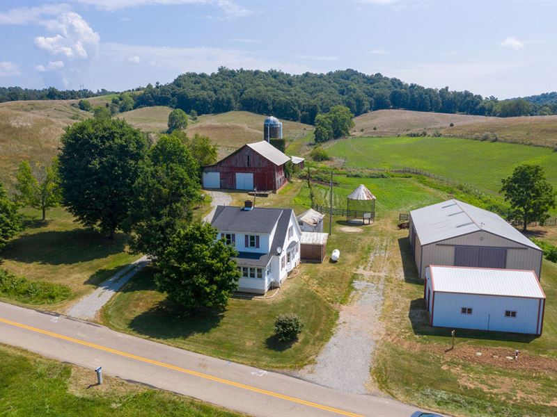 Ohio Farm for Sale in Gallia County : Gallipolis : Gallia County : Ohio