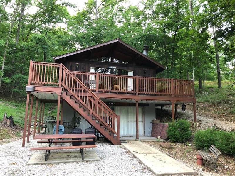 Cabin Near Clearwater Lake for Sale : Piedmont : Reynolds County : Missouri