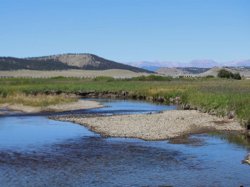 Platte River Valley : Hartsel : Park County : Colorado