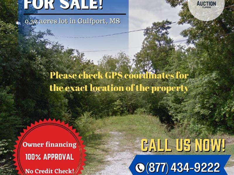 .32 Acres for Sale in Gulfport, MS : Gulfport : Harrison County : Mississippi