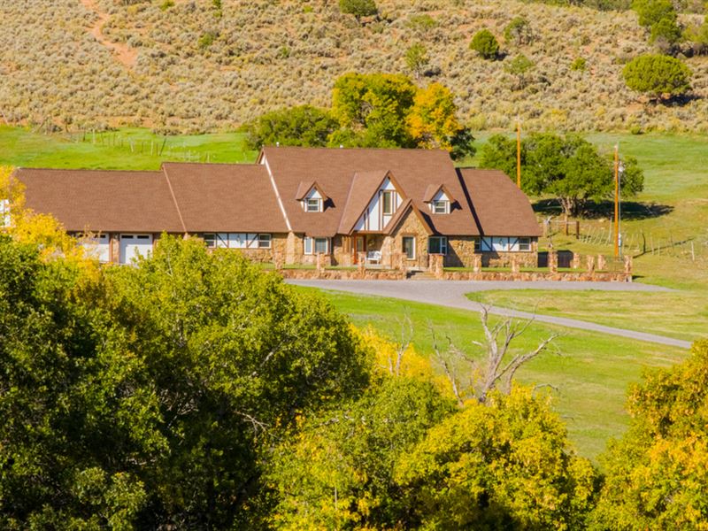 Ranch on Salt Creek : Collbran : Mesa County : Colorado