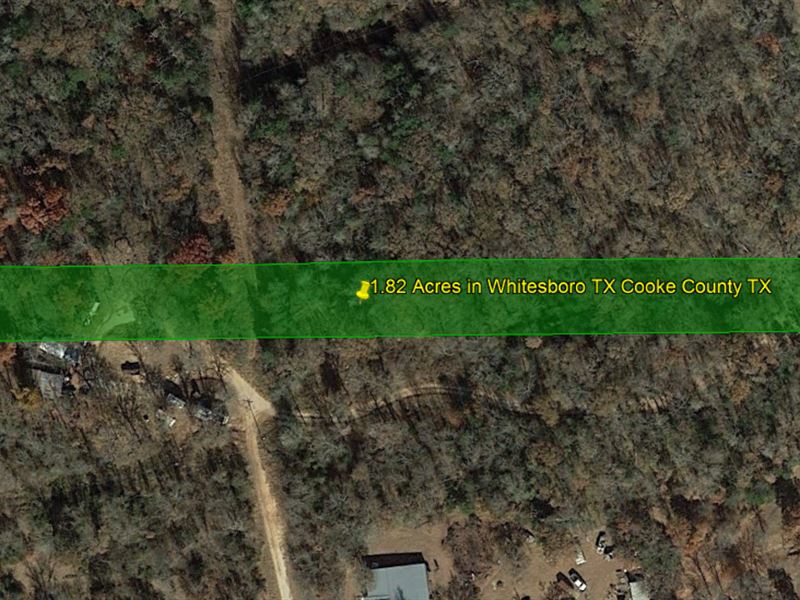 1.82 Acres in Whitesboro, TX : Whitesboro : Cooke County : Texas