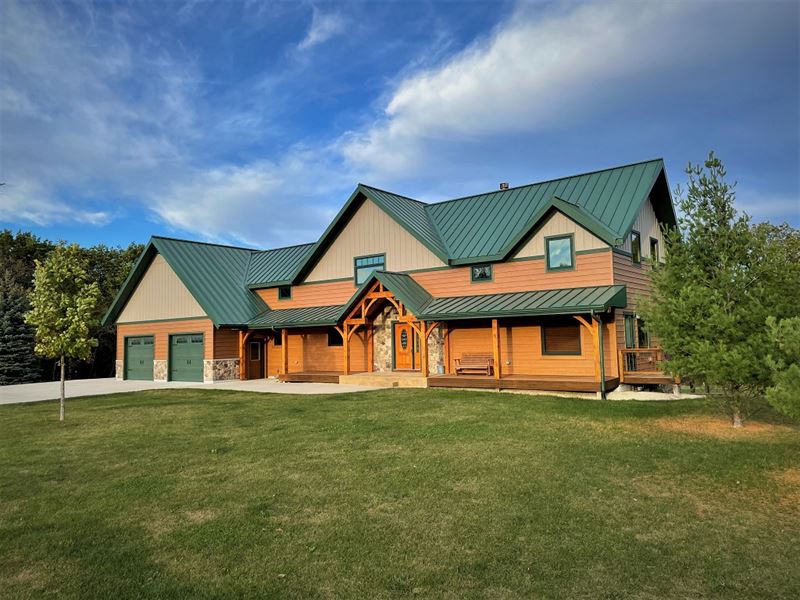55 Ac with Home in Goodhue County : Cannon Falls : Goodhue County : Minnesota
