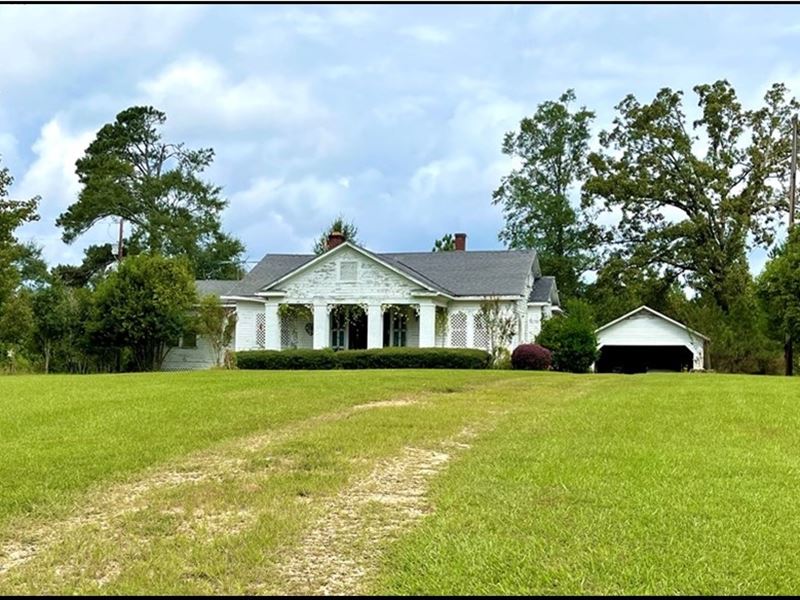 4.98 Acres with A Home in Claiborne : Pattison : Claiborne County : Mississippi
