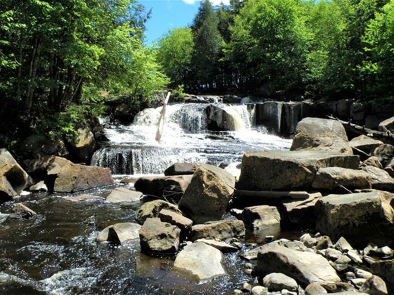 Sylvan Falls : Hopkinton : Saint Lawrence County : New York