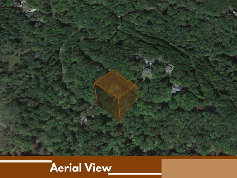 .48 Acre Suburban Frontier Lot : Lake Lure : Rutherford County : North Carolina