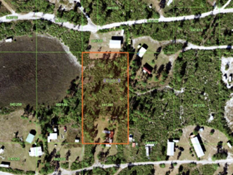 1.25 Acre River Ranch Camping Lot : Frostproof : Polk County : Florida