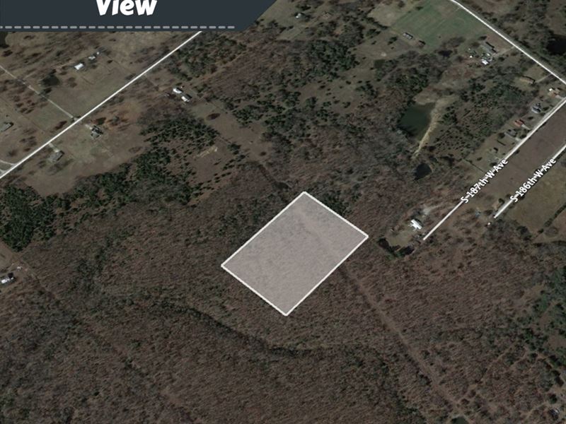 6.67 Ac, Best Deal in Sand Springs : Sand Springs : Tulsa County : Oklahoma