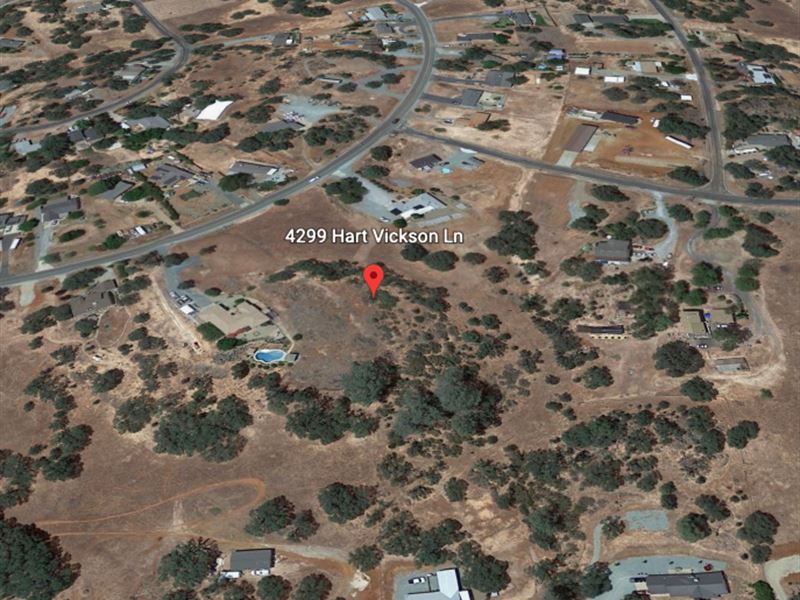 Beautiful, Buildable Lot in CA : Valley Springs : Calaveras County : California