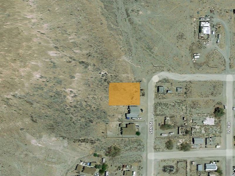 Water, Electricity & Paved Road : Searles Valley : San Bernardino County : California